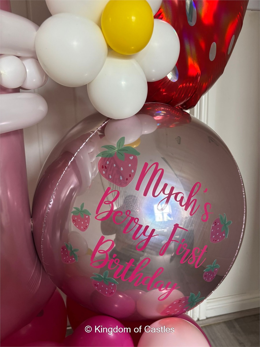 Double Deluxe Custom Balloon Stack - Event Equipment Hire in ...